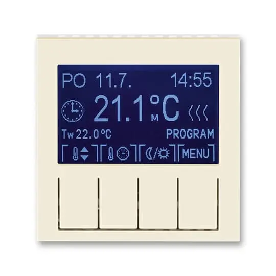 termostat programovatelný LEVIT 3292H-A10301 17 slonová kost/bílá